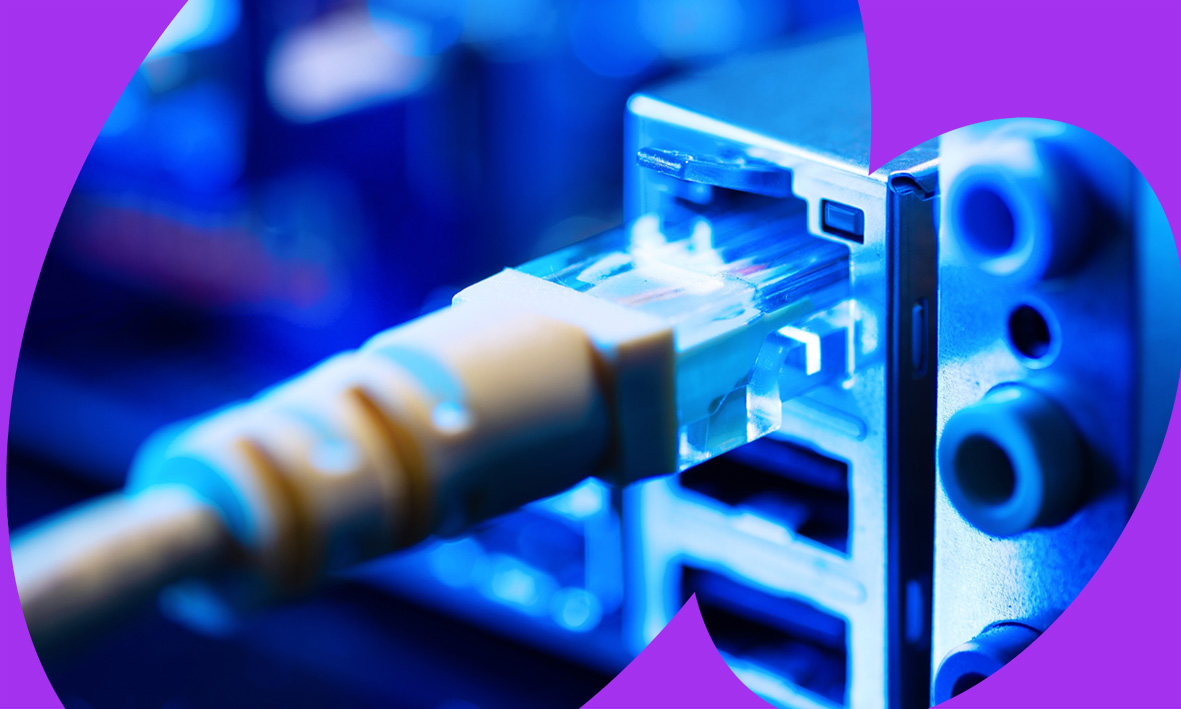 foto de cable de internet